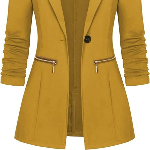 Ladies Long Fashion Jackets - Picture 3 of 7